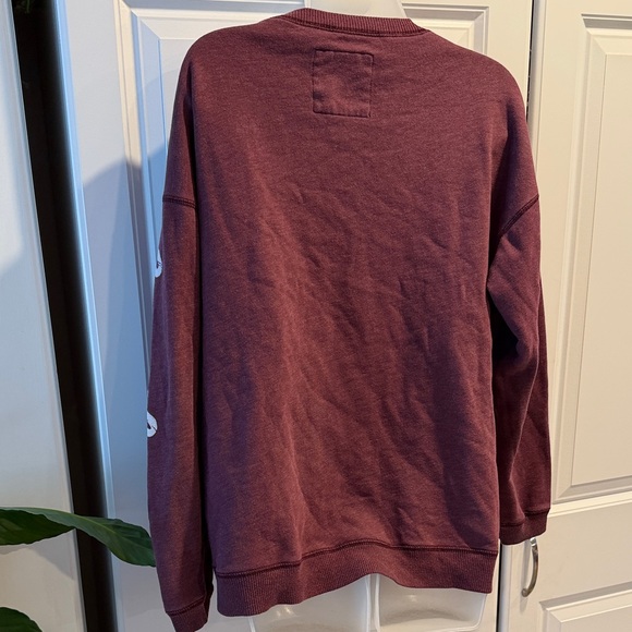 Hollister California "Sunset Coast" crewneck sweatshirt Oversized S - Picture 5 of 8